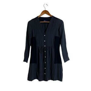 Gap grey long sleeve mini dress.‎ Size 0P